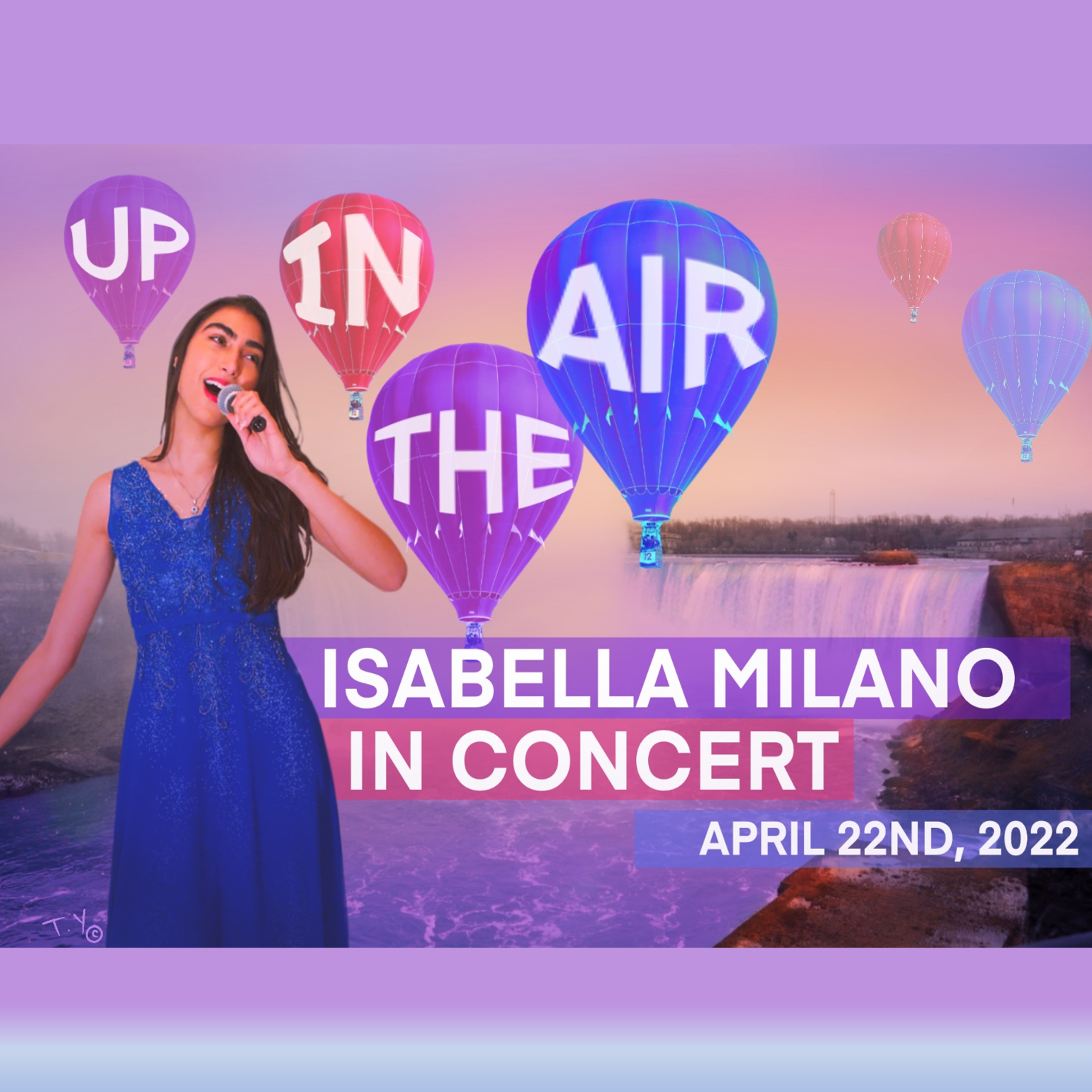‘Up  in the Air’ Isabella Milano in Concert