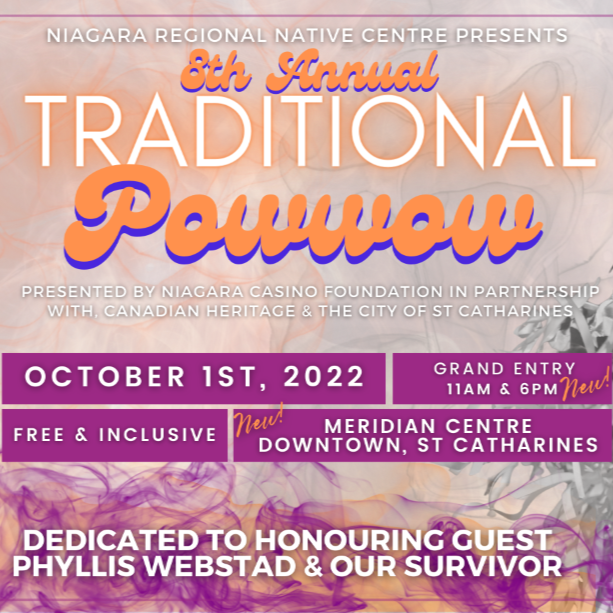 Niagara Regional Native Centre 8th Annual Traditional Pow Wow